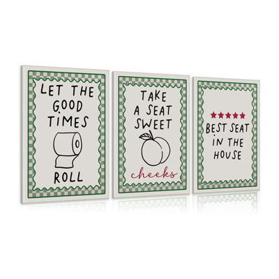 3 Piece Wrapped Canvas Print