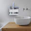 Metal 3 Compartment Hair Tool Holder
