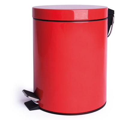 Steel Step On Kitchen Rubbish Bin