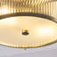 Clear Glass Flush Mount