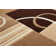 Tapis abstrait brun / beige Ruby