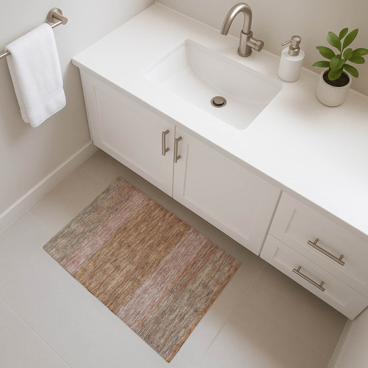Premium Machine Washable Marasco AMF1624 Stripes Rug