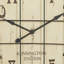Très grande horloge murale 39 po