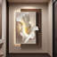 Art mural Calla Lily Led - Décoration en grès pour vestibule et salon-1473782326