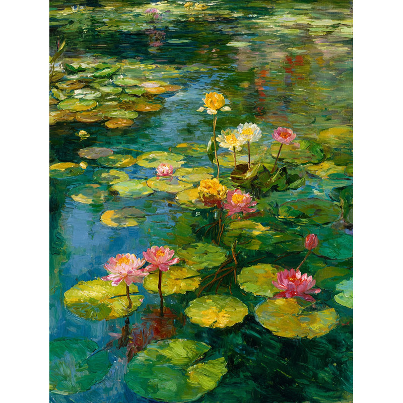 Art mural sur toile Blooming, H 48 po x l 32 po x P 1,5 po