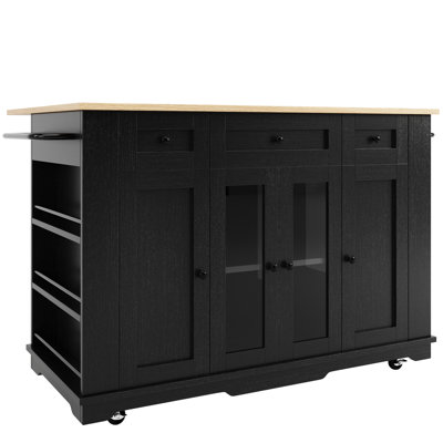 130 cm W Kitchen Island with Top