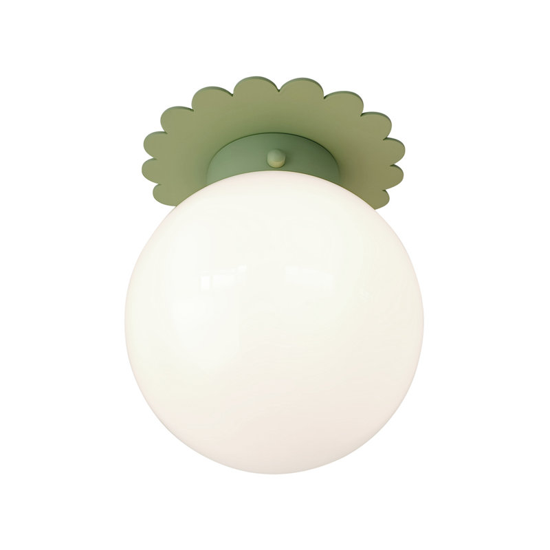 Amanda Lindroth Fancy Scalloped Flushmount