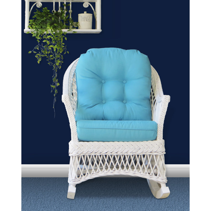 Chaise berçante Baney, Rouge corinthien