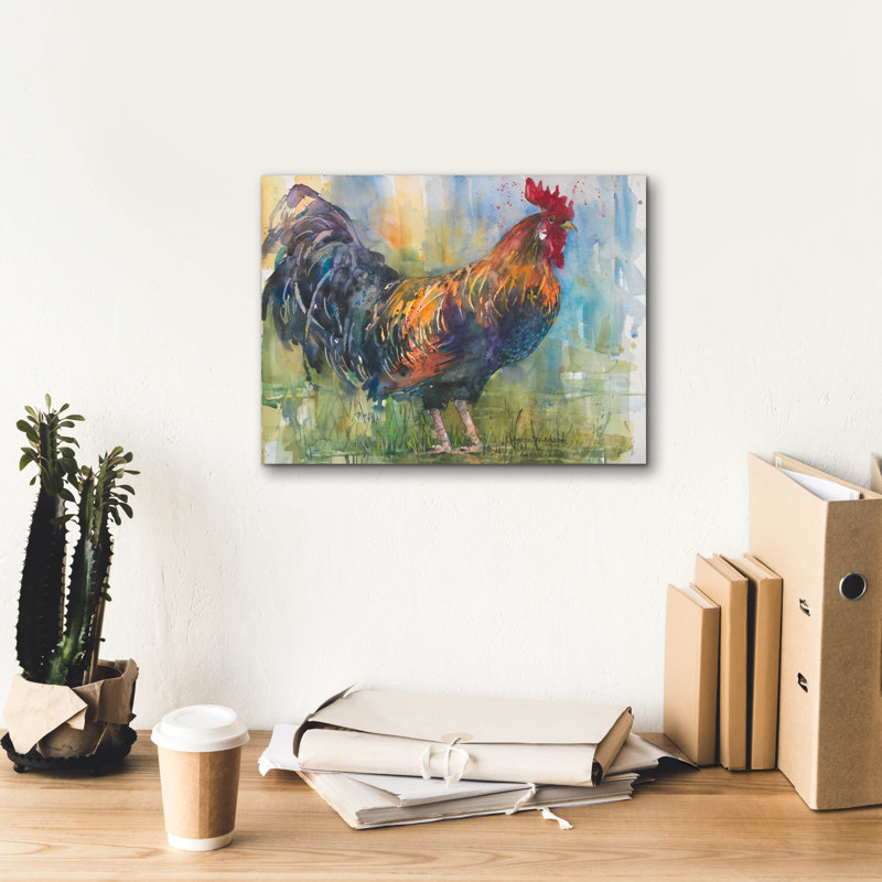 «August Or®» par Augustel Beukenkamp, art mural sur toile August Grove®, H 12 po x l 16 po x P 0,75 po