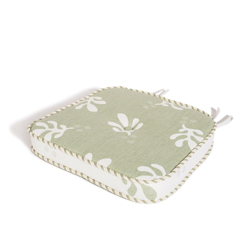 Coussin de chaise de salle à manger Al Fresco, Vert