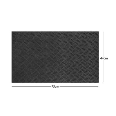 Non-Slip Geometric Doormat