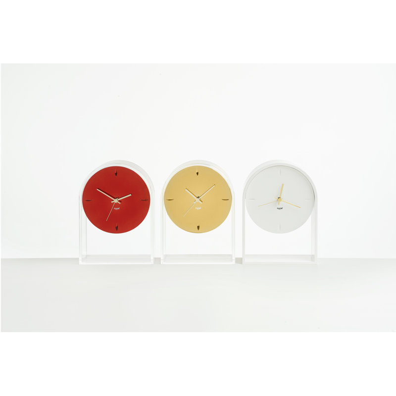 Air Du Temps Mechanical Clock, Crystal/Gold