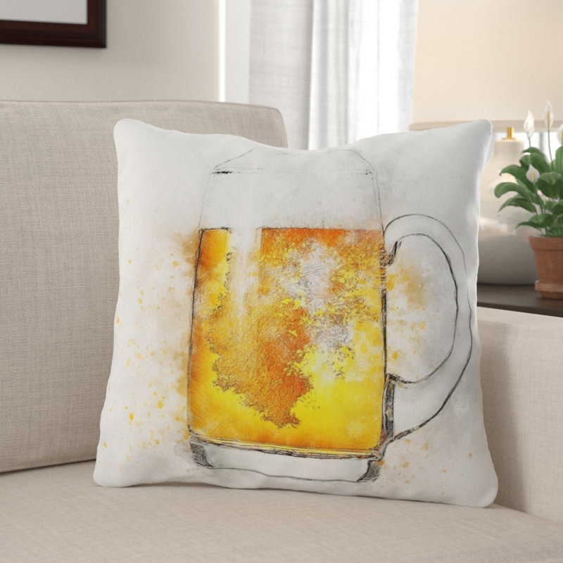  Coussin Beer, Synthétique, Extérieur 