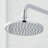 Lattimore Shower System with Rainfall Shower Head and Hand Shower - Rough In Included-101599544