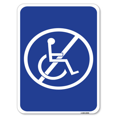 Aucun symbole de handicap / 23846