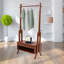 Étagère de rangement en bois massif 66,73 po H