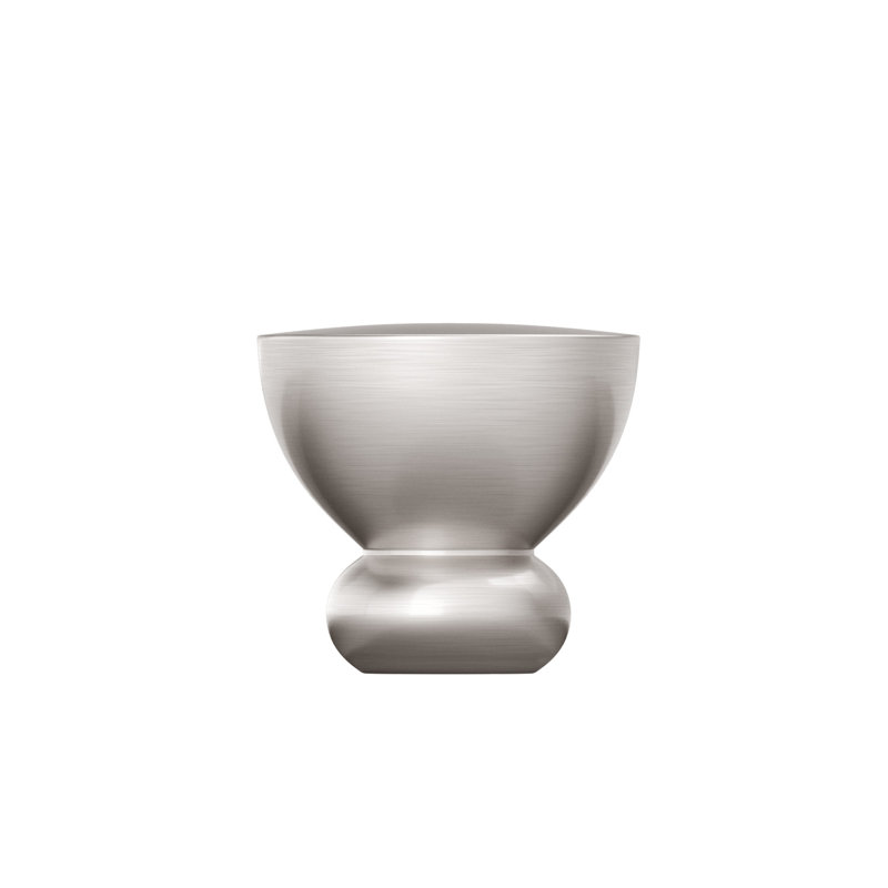 Poignée champignon 1 1/16 po de diamètre, Nickel brossé
