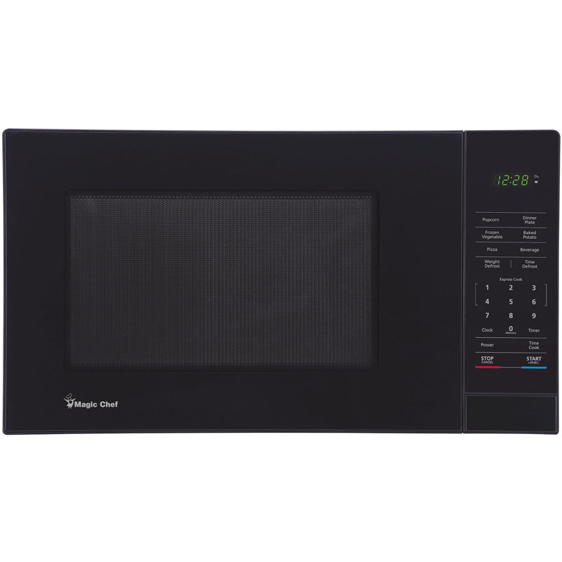 Magic Chef Black 1.1 Cubic Feet Countertop Microwave Oven