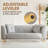 Abernon 4 Round Natural Wood Legs-92916459