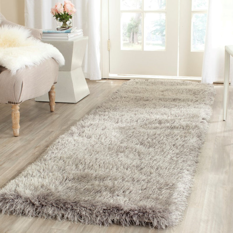 Venice Shag Hand Tufted Performance Rug, Runner 2'3" x 8'