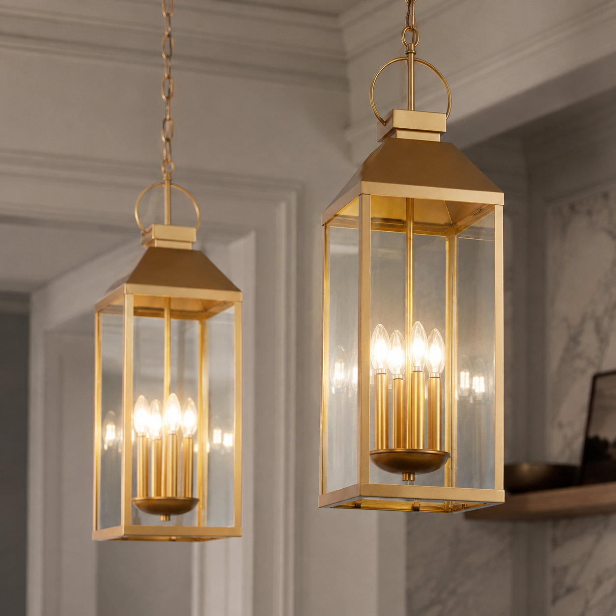 Outdoor Lighting, Gold