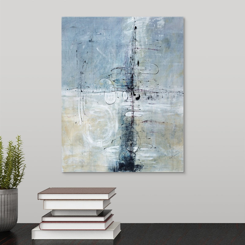 « éternellementst », peinture sur toile, Toile tendue, H 14 po x l 11 po x P 1,25 po