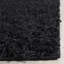 Baldev Shag Polypropylene Black Area Rug-1819686171