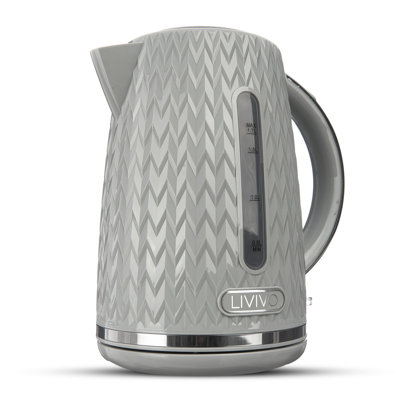 LIVIVO 1.7L Plastic Electric Tea Kettle