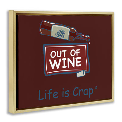«Out Of Wine Bottle Floater» par LIC