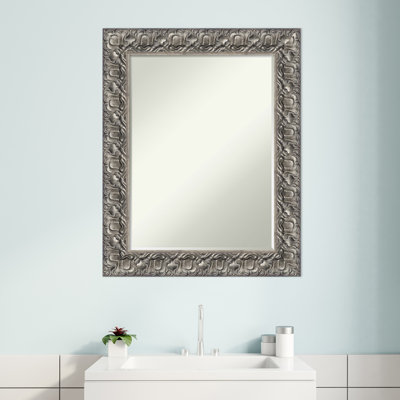 Ande Wood Flat Wall Mirror