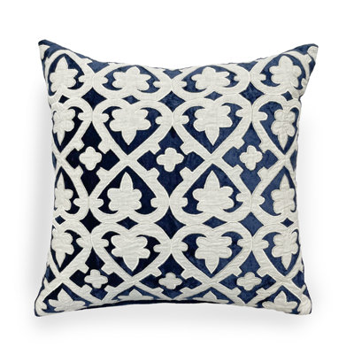 Venice Geometric Linen Throw Pillow