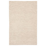 Eladio Wool Geometric Area Rug in Beige