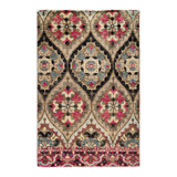 Contemporary One-of-a-Kind 4' 0" X 6' 0" Hand Knotted Area Rug