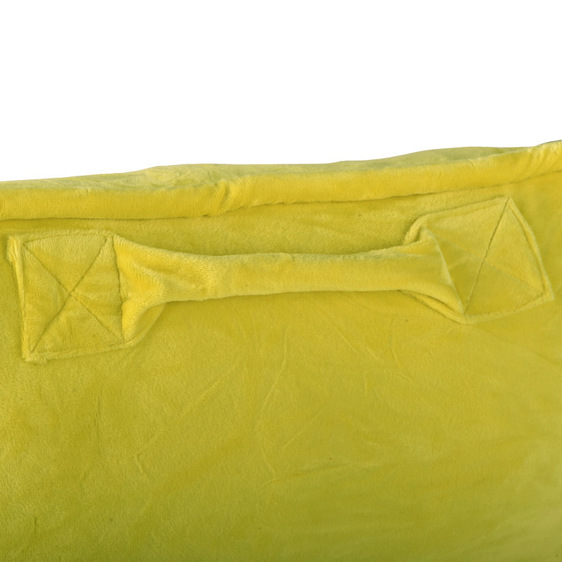 Supersoft Bedrest Pillow Cover & Insert, Lemon Curry