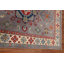 Tapis oriental gris à motif géométrique Kazak 5