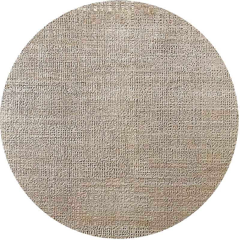 Tapis beige Dansfield, Rond 5 pi