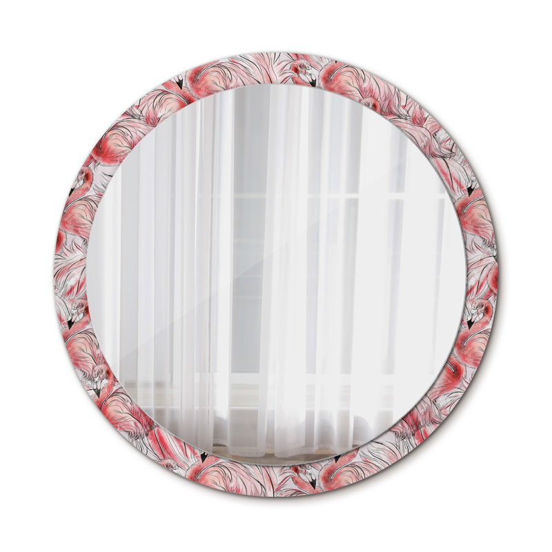 Huldar Glass Flat Wall Mirror