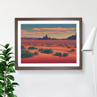 Traditional Desert - Single Picture Frame Print