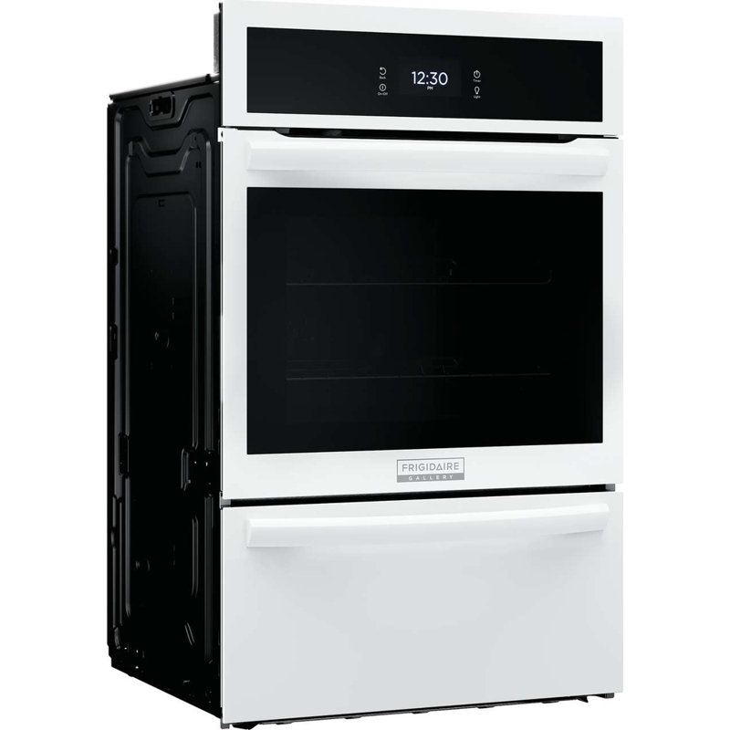 Frigidaire Gallery 24" 2.8 cu. ft Self-Cleaning Convection Natural Gas Single Wall Oven, White