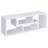 White Convertable Bookcase
