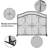 Ileah Iron Fireplace Screen
