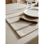 Black Regatta Stripe Indoor Outdoor Placemat-624363302
