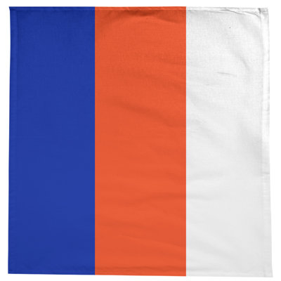 Clemson Striped Cotton Blend Tablecloth