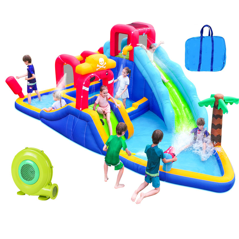 Glissoire gonflable 11 'x 19' avec soufflerie