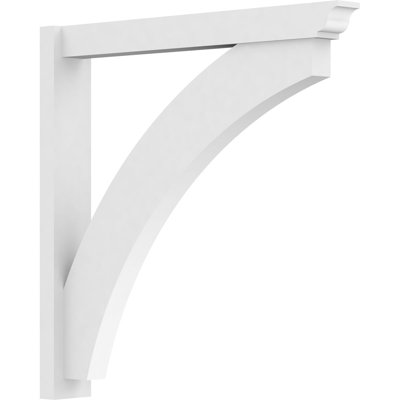 5"W X 36"D X 36"H Thorton Architectural Grade PVC Outlooker with Traditional Ends