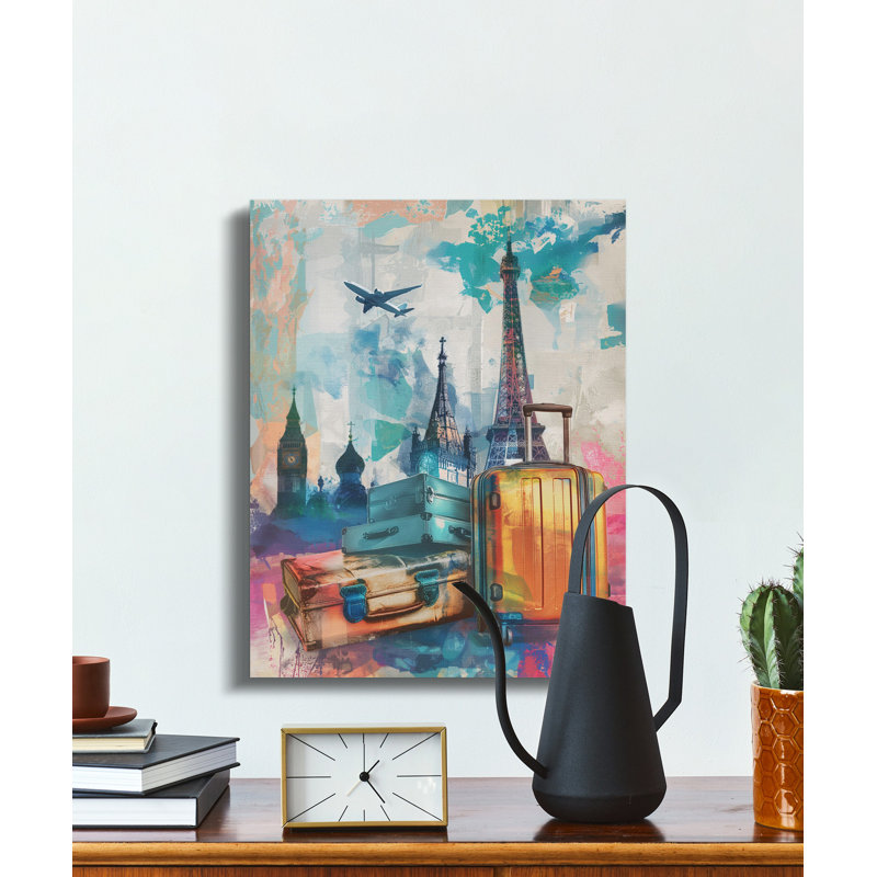 1 Piece Wrapped Canvas Wall Art Set, 60.96 cm H x 50.8 cm W