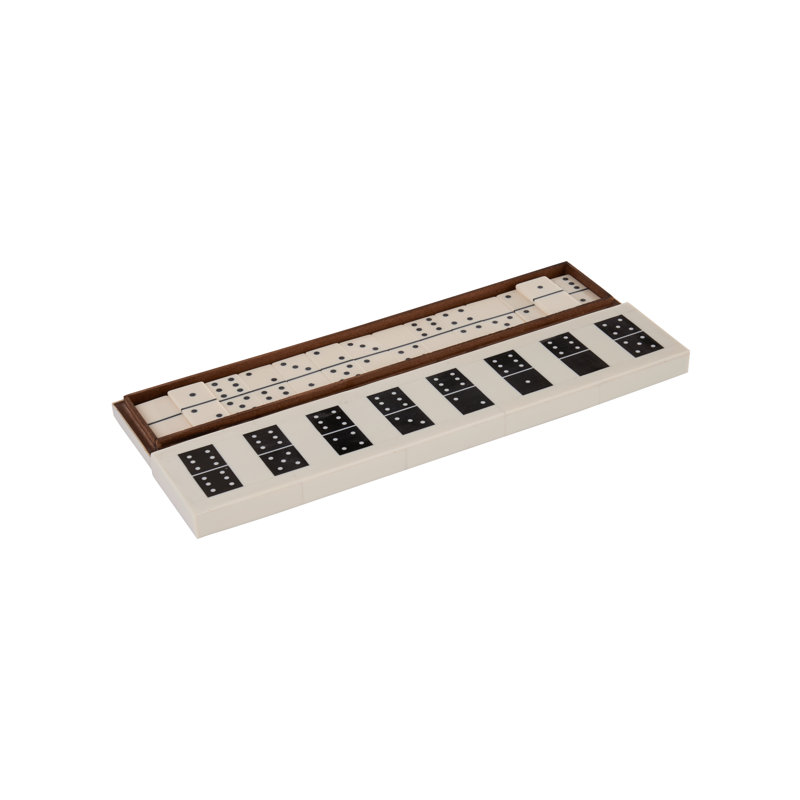 Domino Box With Chips