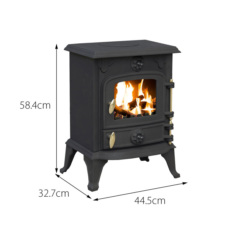 5kW Cast Iron Wood and Coal Burning Stove