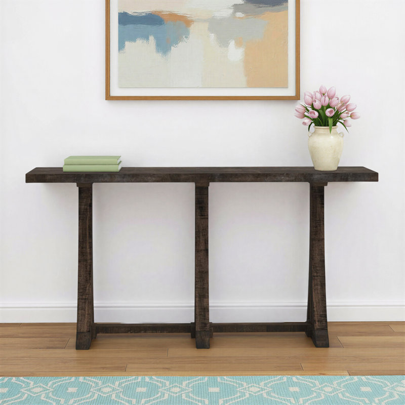 Console en bois massif Ashton
