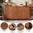 57" Sideboard Buffet Cabinet with Adjustable Shelves-183453054
